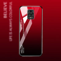 Gradient glass protective cover