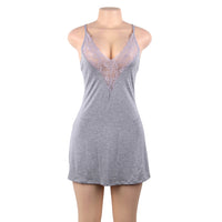 Pajamas lace suspenders nightdress