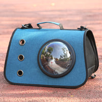 Portable Foldable Linen Pet Bag For Outing