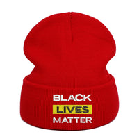 BLACK LIVES MATTER knitted hat woolen hat