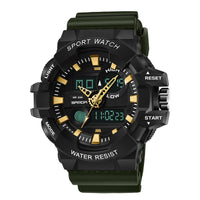 Fashion sports waterproof men's electronic watch