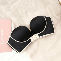 No steel ring gathers strapless underwear