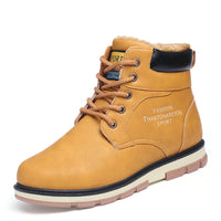 Plush warm work clothes Martin boots