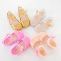 Baby jelly glow shoes bow
