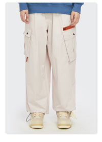 Drawstring drawstring overalls