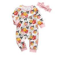 Baby print jumpsuit