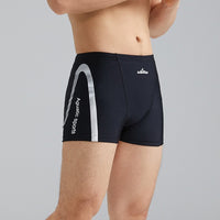 Men's Quick-drying Breathable Hot Spring Quick-drying Black Pure Shorts