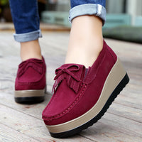 Spring And Summer Leisure Wedge Platform Shoes