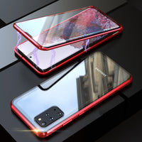 Magneto double-sided glass mobile phone case