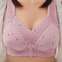 Large Size Bra Thin Anti-sagging Breast-collecting Underwear