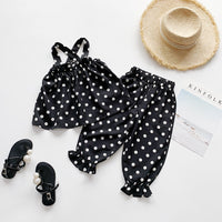 Chiffon vest trousers children's clothing summer new Korean version