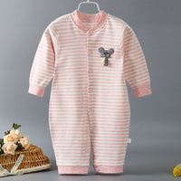 Spring new baby boneless one-piece long sleeves
