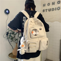 High School College Student Backpack Women