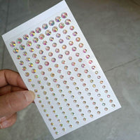 Comes With Sticky Pearl Stick-on Crystals Transparent Photo Shoot