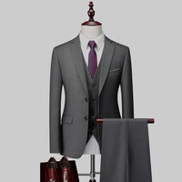 Suit Men's Bridegroom Business Casual Suit Vest