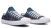 Fashion Printed Couple High Top Canvas Shoes