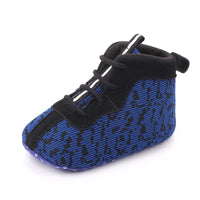 3-color Casual Lace-up Soft-soled Baby Toddler Shoes
