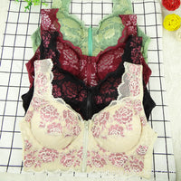 Thin zipper vest bra beauty back underwear
