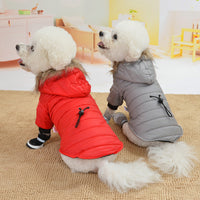 Pet clothing winter down padded jacket