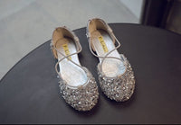 Flash girl princess shoes and sandals in summer