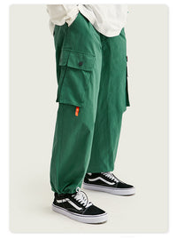 Drawstring drawstring overalls