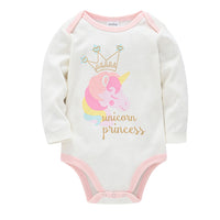 Long sleeve casual baby romper