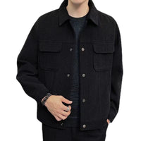 Corduroy Coat Men's Spring And Autumn Korean Fashion