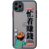 Busy making money busy with cute phone case