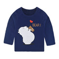 Cartoon cotton children's top