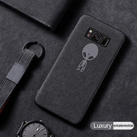 Suede protective sleeve