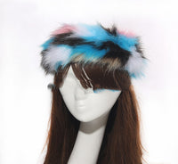 Elastic Faux Fur Fox Fur Headband For Women
