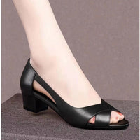Women's Sandals Chunky Heel Dancing Shoes