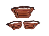 Fashion New Men's Leather Belt Bag Messenger Bag