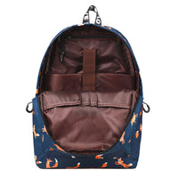 Fox print style backpack
