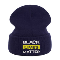 BLACK LIVES MATTER knitted hat woolen hat