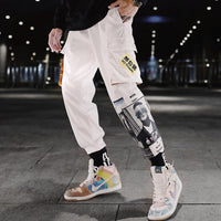 Trendy nine-point Harlan casual trousers