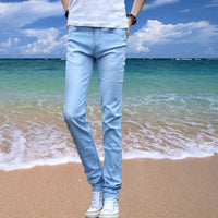 Thin Men's Jeans Loose Skinny Casual