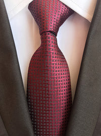 Men's Tie, Scarf And Cuffs Three Piece Set