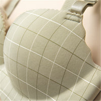Plaid teenage student underwear