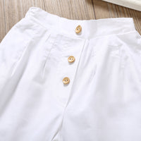Children's suspender clothes suit