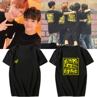 Straykids combination I am WHO should support clothes men and women with short-sleeved T-shirts