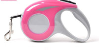 Stretchable and retractable pet leash