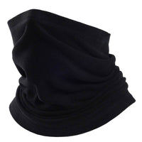 Ski half face cold winter warm hooded scarf