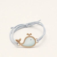 Hair accessories leather case small rubber band