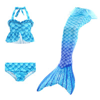 Children's Swimsuit 3-piece Bikini With High Elasticity