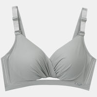 No trace and no steel ring small chest gather bra