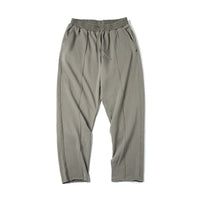Marden Tooling Retro Tapered 3D Cutting Hemming Knitted Sweatpants