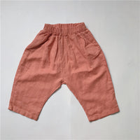 Carrot pants children cotton