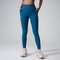 Skinny Pants High Waist Hip Lift Peach Pants Women