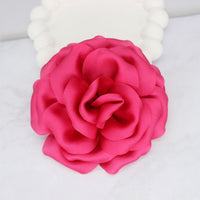 Elegant Business Suit Accessories Big Flower Sweater Brooch
